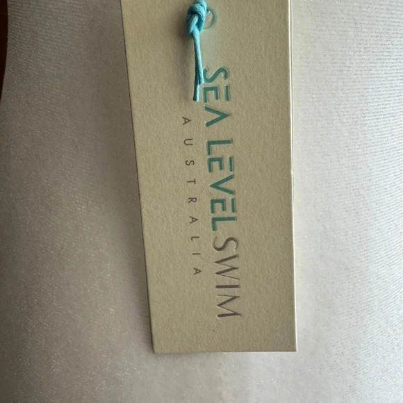 NWT Sea Level Swim Le Damier DD/E Underwire Bra - Orange Red Size US 6 - Picture 5 of 9